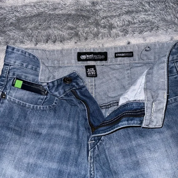 Vintage Men’s Or Women’s ECKO unlimited Jeans! Super dope and men’s 30X30. 🔥🔥 - Picture 3 of 7